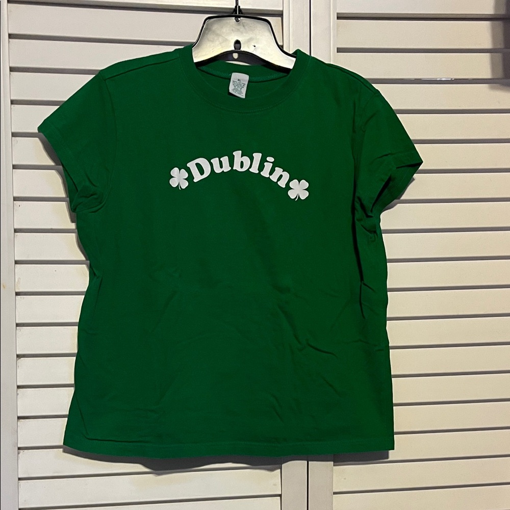 Green Dublin Graphic T-Shirt